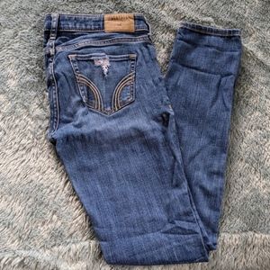 Distressed Hollister Skinny Jeans Size 1